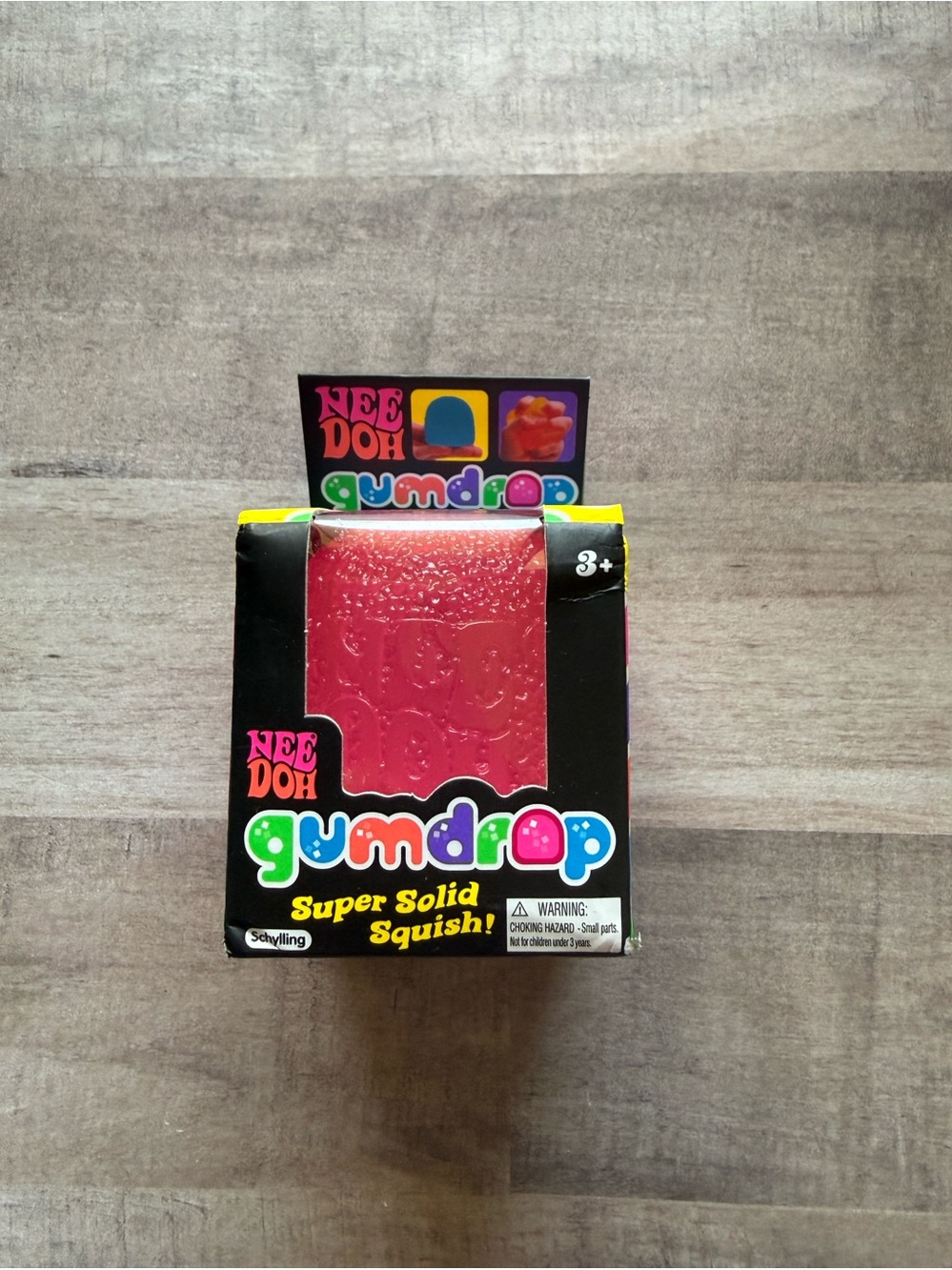 NEW SEALED Authentic Schylling NeeDoh Gumpdrop Collectible Sensory Toy